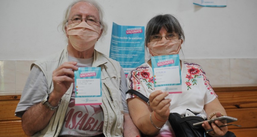 40 mil bonaerenses mayores de 60 años ya recibieron la vacuna contra el Covid-19