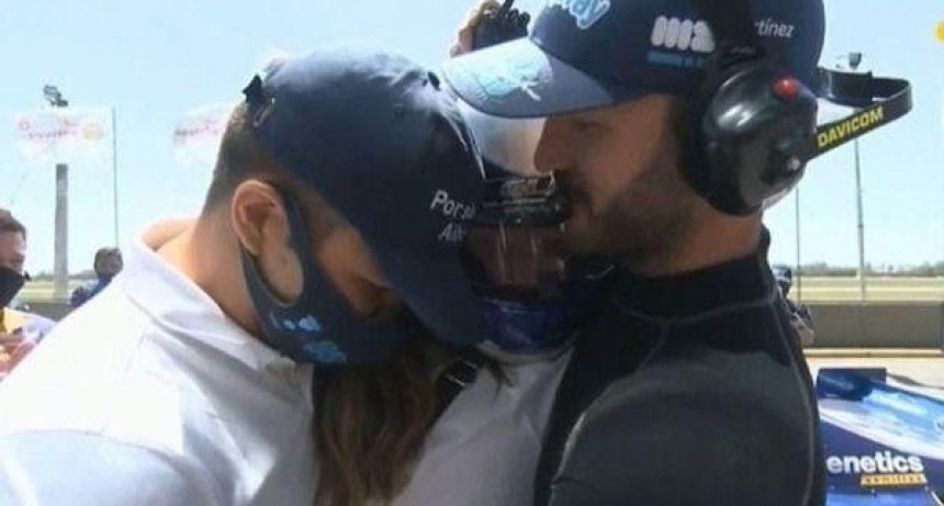 Agustin Canapino pudo ofrendarle el triunfo a su padre Alberto