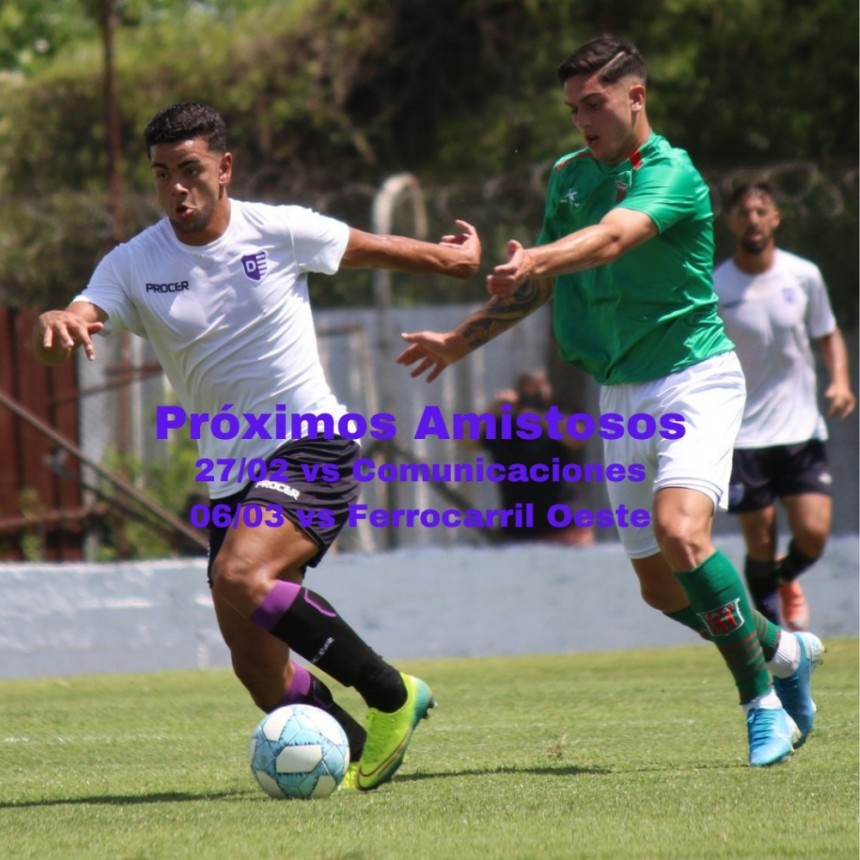 VILLA DALMINE PROGRAMO DOS NUEVOS AMISTOSOS