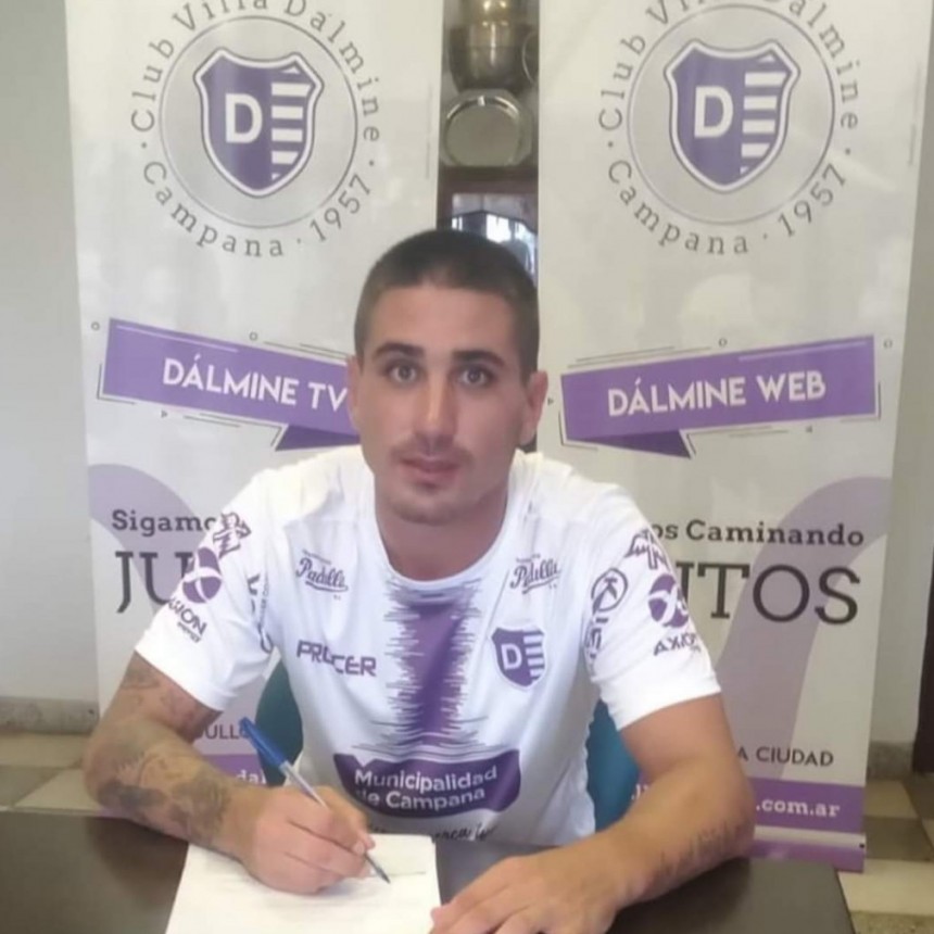 Federico Haberkorn : llego a Villa Dalmine con muchas expectativas