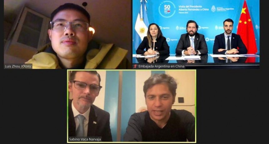 Reunión con empresa tecnológica para proyectos de planeamiento urbano y seguridad rural 