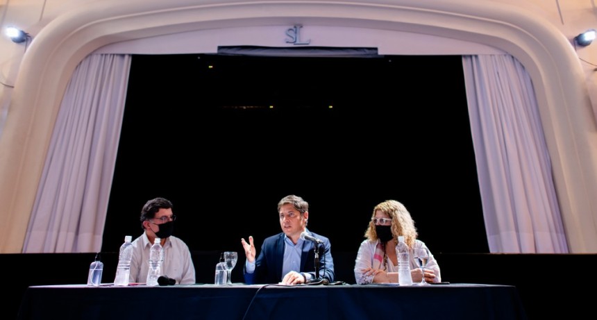 EDUCACIÓN : Kicillof y Sileoni encabezaron el cierre del encuentro de inspectores jefes regionales y distritales de educación 