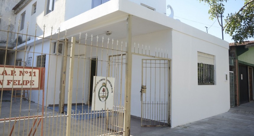 El Municipio realiza trabajos de pintura y mejoras en CAPS y CIC