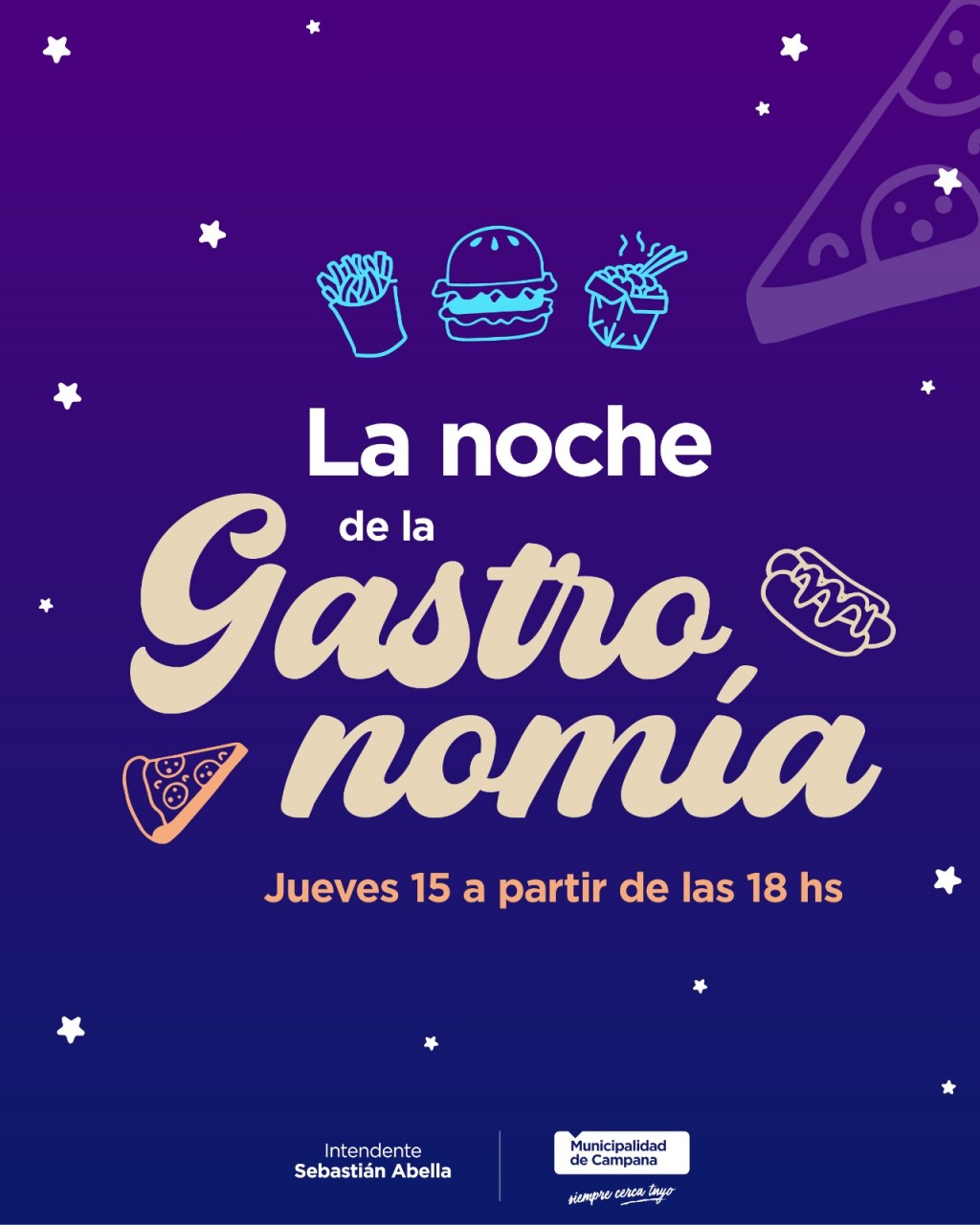 El jueves se realizará en Campana “La Noche de la Gastronomía”