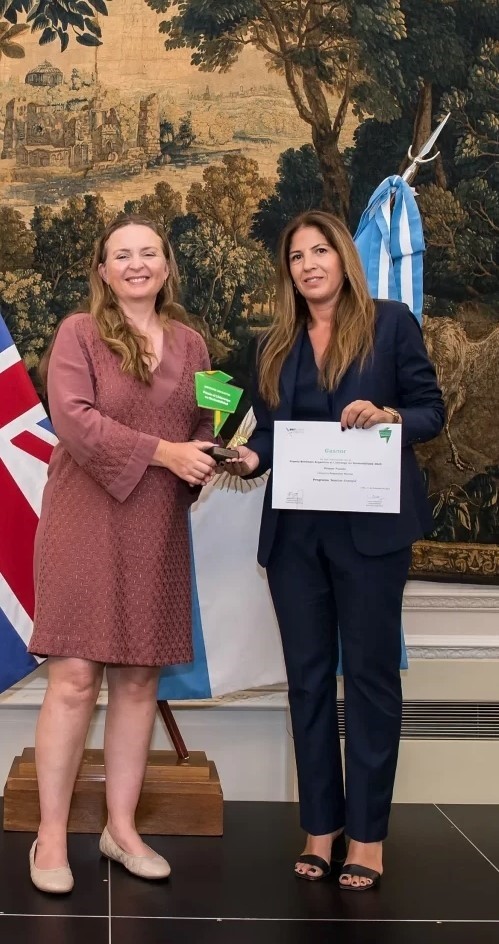 Naturgy fue premiada por la Cámara de Comercio Argentino Británica   