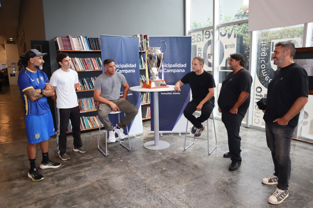 El intendente Abella presentó la “Copa Municipalidad de Campana”