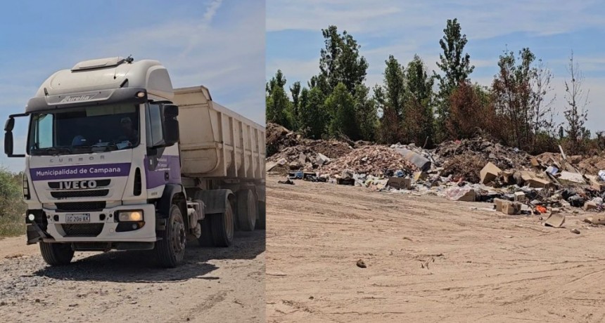 Alejo Sarna denunció que el Municipio montó un basural ilegal a cielo abierto a metros del casco céntrico de la ciudad