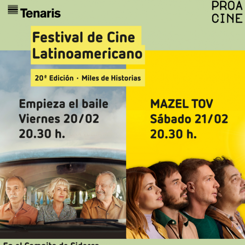 Tenaris y PROA Cine celebran 20 ediciones del Festival de Cine Latinoamericano