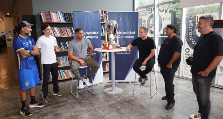 El intendente Abella presentó la “Copa Municipalidad de Campana”