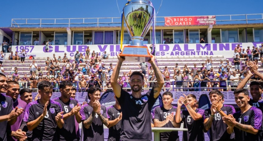 Ante una gran convocatoria, Villa Dálmine se quedó con la “Copa Municipalidad de Campana”