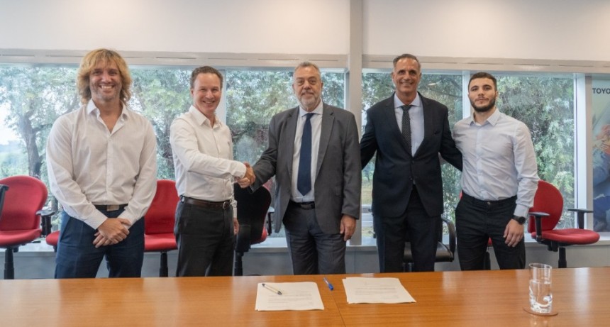 Toyota Argentina y CESVI Argentina firmaron un acuerdo de colaboración para el desmantelamiento y reciclado de vehículos en el fin de ciclo de vida