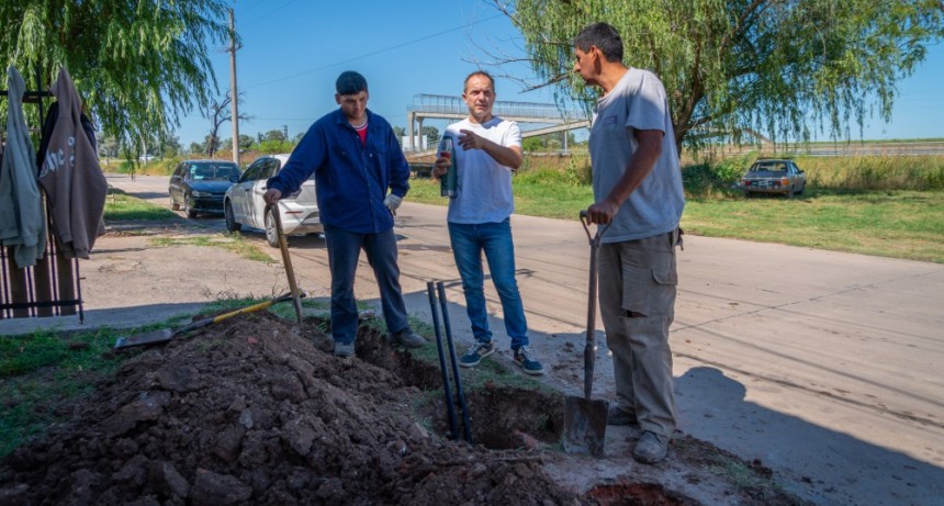 Vecinos destacaron la obra histórica de cloacas en Las Acacias: “Nos cambió la vida”