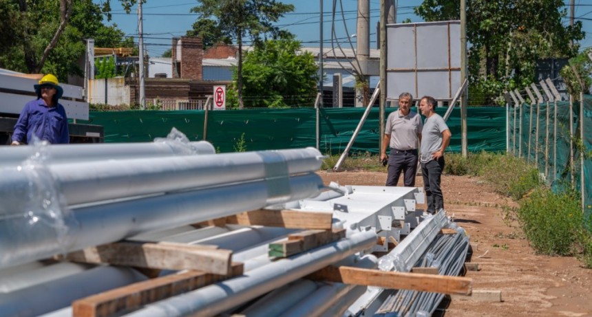 Abella destacó que “con el Microestadio Municipal, Campana tendrá un espacio pensado para el deporte y la recreación”