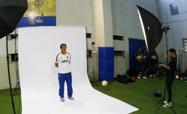 Foto oficial del plantel xeneize de la temporada 2015 