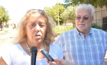 Avanzan las obras de pavimentaci&oacute;n en la calle Chacabuco