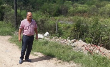 Cazador no para: visit&oacute; Otamendi y reclam&oacute; por el estado de las calles