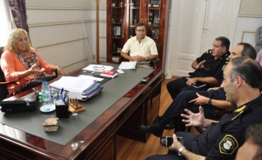 Acuerdan nuevas medidas para reforzar la seguridad en la Ciudad