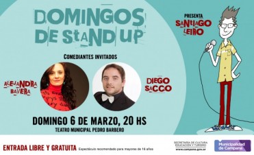 El &ldquo;stand up&rdquo; llega al Teatro Pedro Barbero