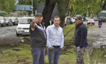 Se concretaron trabajos de limpieza en la zona de la Escuela T&eacute;cnica N&ordm;1