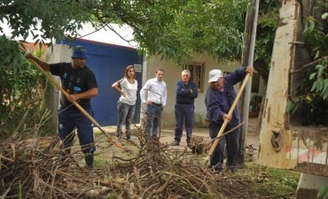 Abella visit&oacute; San Felipe y recorri&oacute; trabajos de limpieza y mantenimiento 