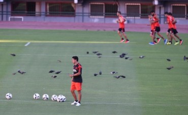 River Plate se entren&oacute; por la ma&ntilde;ana en el Estadio Monumental.