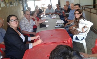 Concejales del bloque Cambiemos se reunieron con jubilados   