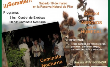 Actividad organizada por La Asociaci&oacute;n Patrimonio Natural 