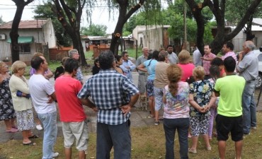 Vecinos de Dallera agradecieron al Municipio la recuperaci&oacute;n de la plaza del barrio