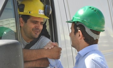 El Intendente recorri&oacute; la termoel&eacute;ctrica Manuel Belgrano 