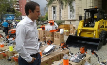 El Municipio adquiri&oacute; equipamiento para obras p&uacute;blicas por casi $1.900.000