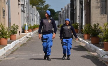 El Intendente dispuso reforzar la seguridad en el cementerio 