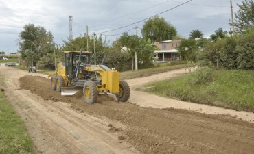 San Jacinto: mejoraron calles y limpiaron zanjas y terrenos