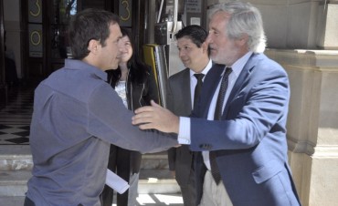 El Intendente recibi&oacute; al Procurador General de la Provincia