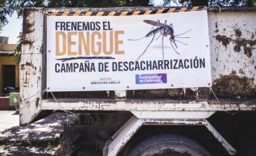 Dengue: comienza la &uacute;ltima etapa de la descacharrizaci&oacute;n