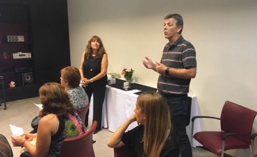 AXEL CANTLON Y LA UV CALIXTO DELLEPIANE REALIZARON CHARLA TALLER POR EL D&Iacute;A DE LA MUJER