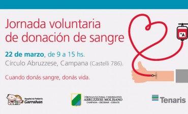 Cuando don&aacute;s sangre, don&aacute;s vida