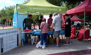 Mercado en tu barrio, este s&aacute;bado nuevamente en Campana