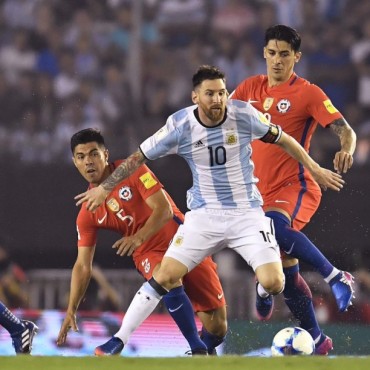 Argentina derrot&oacute; a Chile 1 a 0