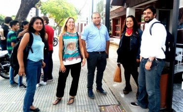 J&oacute;venes de Campana visitaron la ex ESMA