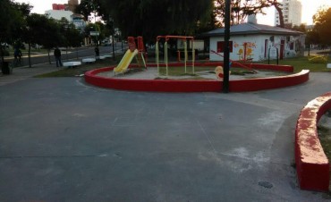 Siguen los trabajos de reacondicionamiento en espacios p&uacute;blicos de la ciudad 