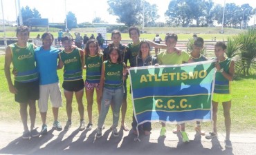 Los atletas del Club Ciudad de Campana participaron de tres competencias 