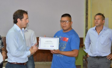 El Intendente reconoci&oacute; a la sociedad de fomento de San Jacinto en su 40&ordm; aniversario 