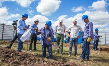 En Las Praderas tambi&eacute;n comenz&oacute; la construcci&oacute;n de un centro recreativo