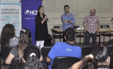 Futuros alumnos participaron de la charla &ldquo;Mi comienzo en la UBA&rdquo;