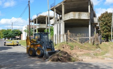 El Intendente supervis&oacute; tareas de higiene urbana