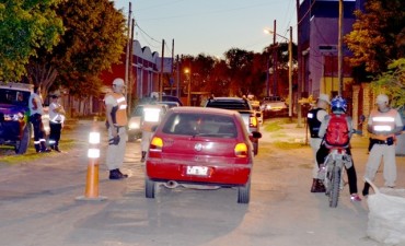 En un nuevo operativo de control, se secuestraron seis motos en el barrio Lubo