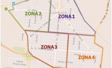 Informan a los vecinos el cronograma semanal de retiro de mont&iacute;culos verdes