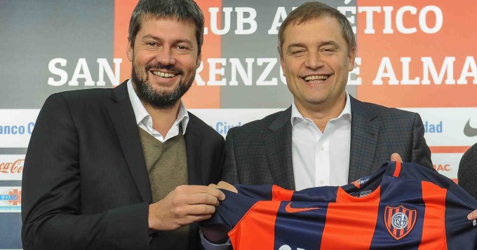 Lammens respald&oacute; a Aguirre y neg&oacute; crisis en San Lorenzo