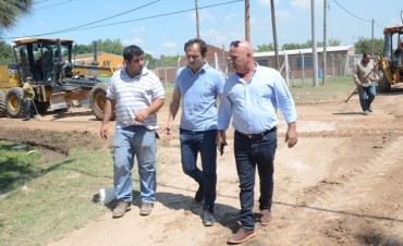 El Municipio realiza un trabajo de mejoramiento integral en el barrio Villanueva