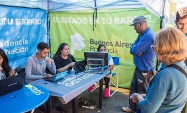 El Estado en tu barrio contin&uacute;a hasta el viernes en la plaza Eduardo Costa